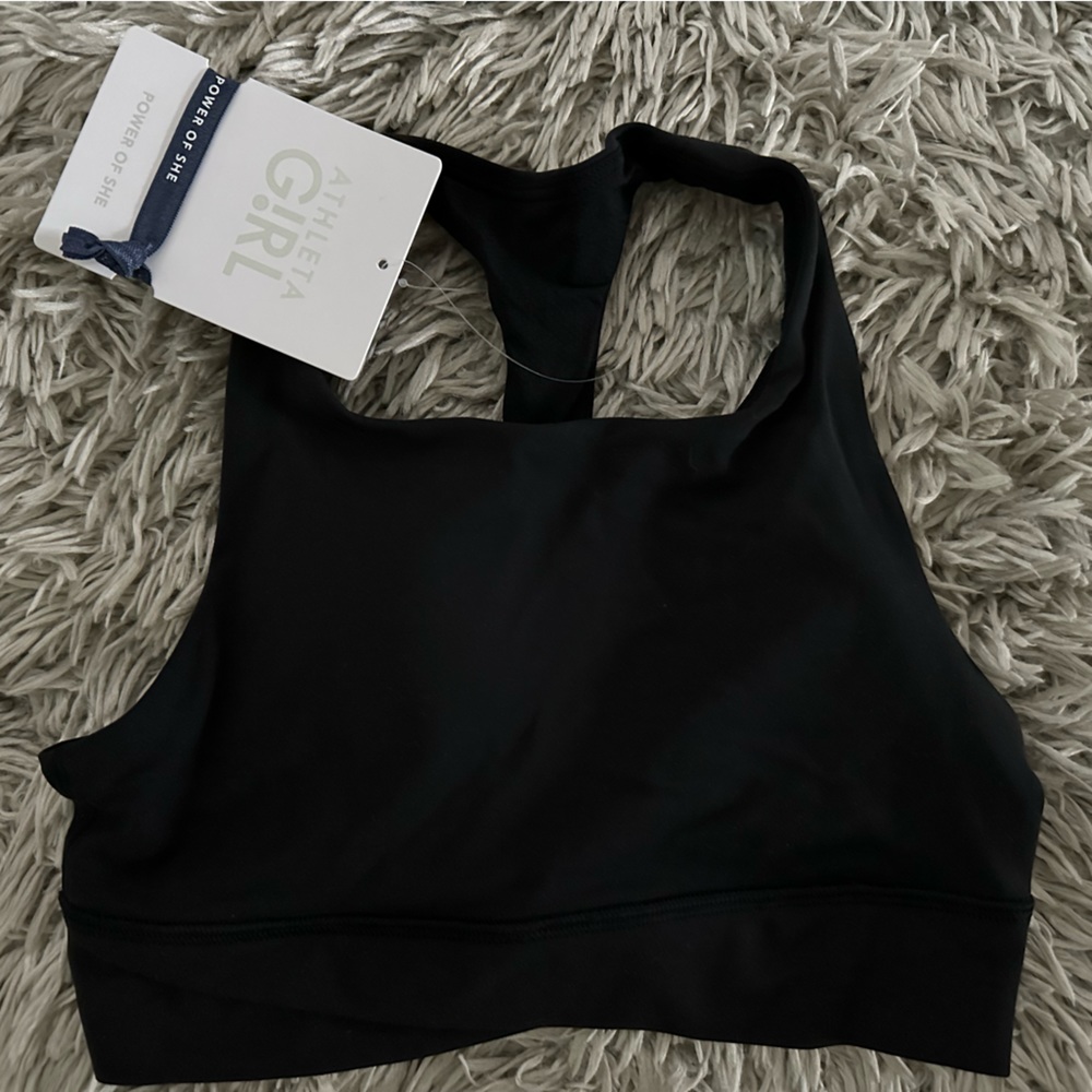 Brand New Athleta Girl Transcend Bra black